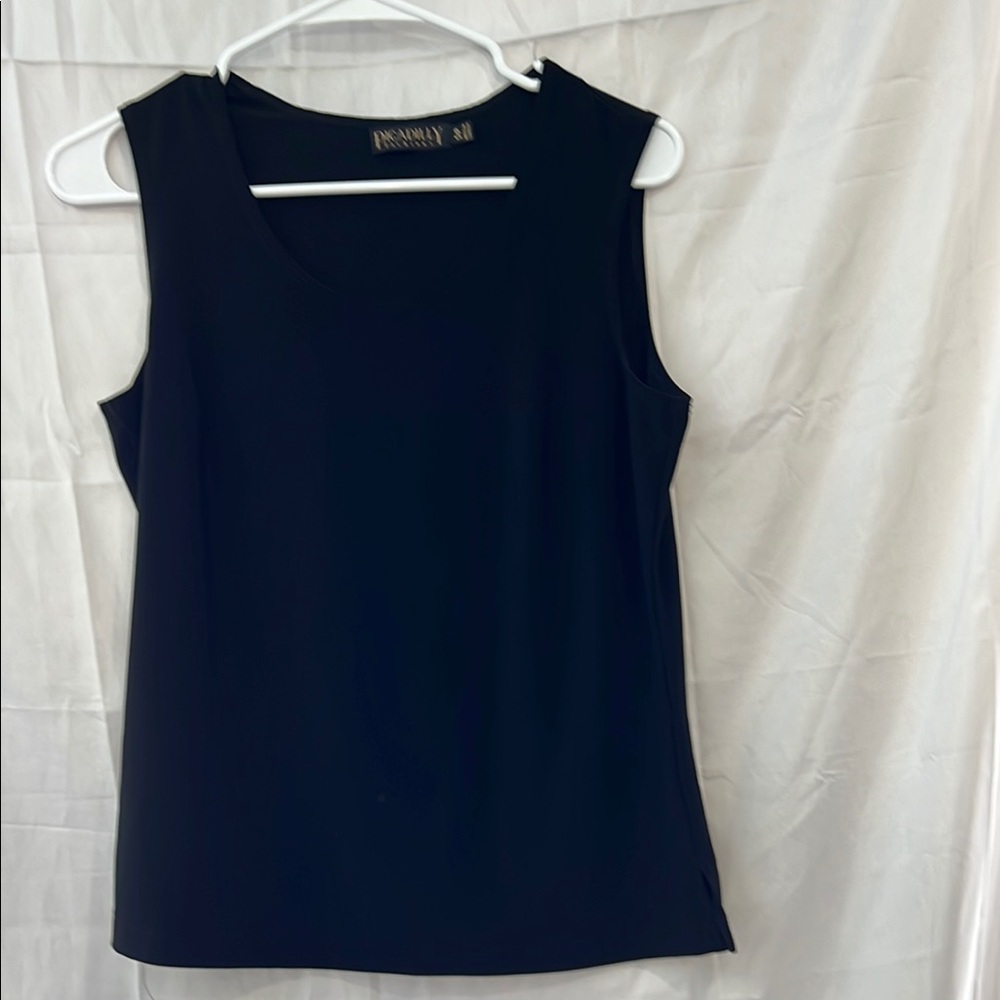 Picadilly Fashion Black Tank Top Blouse